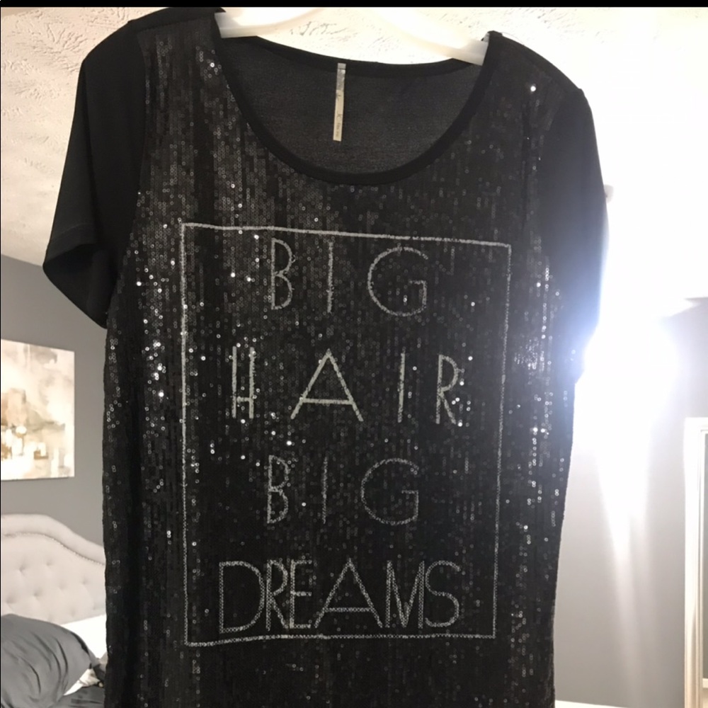 Sequin shirt